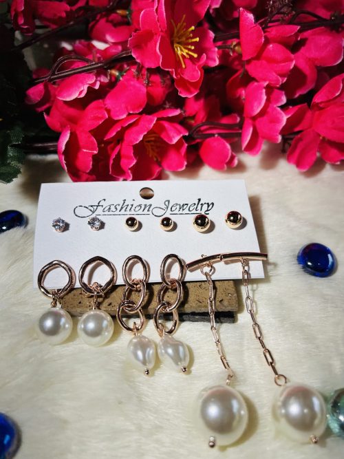 6 Pair of Earring Combo Card.